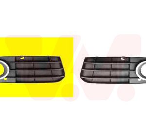 Grila ventilatie bara protectie AUDI A4 B8 (8K2) 2.0 TFSI quattro benzina 180 cai VAN WEZEL 0327594