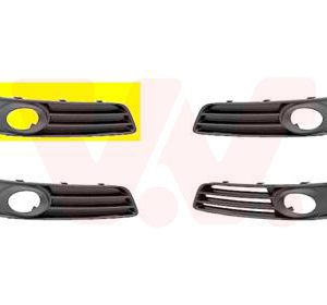 Grila ventilatie bara protectie AUDI A3 (8P1) 1.8 TFSI benzina 160 cai VAN WEZEL 0334592