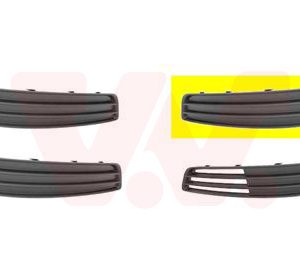 Grila ventilatie bara protectie AUDI A3 (8P1) 1.6 E-Power Benzina/Etanol 102 cai VAN WEZEL 0334595