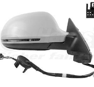 Oglinda exterioara AUDI A3 (8P1) 1.6 TDI diesel 105 cai VAN WEZEL 0334818