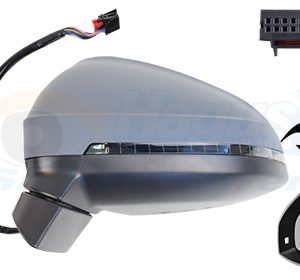 Oglinda exterioara AUDI A4 Allroad B9 (8WH, 8WJ) 2.0 TFSI quattro benzina 252 cai VAN WEZEL 0346825