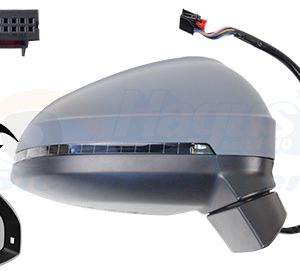 Oglinda exterioara AUDI A4 Allroad B9 (8WH, 8WJ) 2.0 TFSI quattro benzina 252 cai VAN WEZEL 0346826