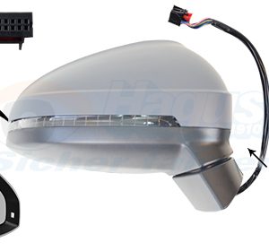 Oglinda exterioara AUDI A4 Allroad B9 (8WH, 8WJ) 2.0 TDI quattro diesel 163 cai VAN WEZEL 0346828