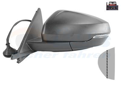 Oglinda exterioara AUDI A1 Sportback (GBA) 40 TFSI benzina 207 cai VAN WEZEL 0366805