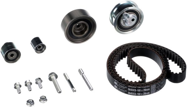 Kit distributie AUDI A1 Sportback (8XA, 8XF) 1.6 TDI diesel 105 cai GATES K025649XS