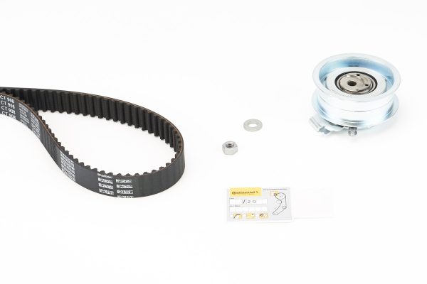 Kit distributie AUDI A3 (8P1) 1.6 E-Power Benzina/Etanol 102 cai CONTITECH CT908K1