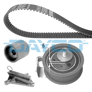 Kit distributie AUDI A4 B5 Avant (8D5) 1.8 T quattro benzina 180 cai DAYCO KTB405