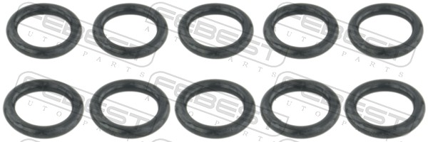 Inel de Etansare conducta de agent frigorific AUDI A3 (8P1) 3.2 V6 quattro benzina 250 cai FEBEST RINGAH-023-PCS10
