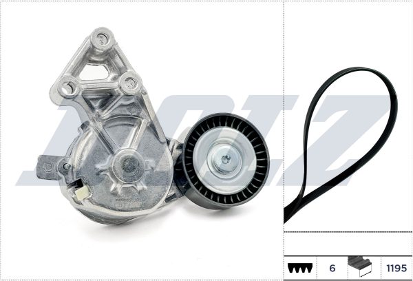 Kit distributie AUDI A3 (8L1) 1.9 TDI quattro diesel 130 cai DOLZ SKD217A