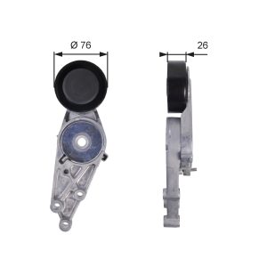 Intinzator curea transmisie AUDI A4 B5 (8D2) 1.8 T quattro benzina 150 cai GATES T38151