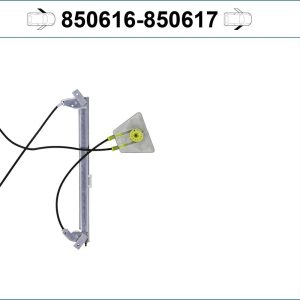 Mecanism actionare geam AUDI A3 (8P1) 1.8 TFSI benzina 160 cai VALEO 850616