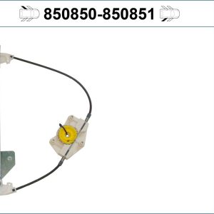 Mecanism actionare geam AUDI A4 B7 Avant (8ED) 2.0 TFSI quattro benzina 200 cai VALEO 850850