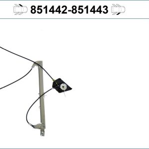 Mecanism actionare geam AUDI A3 Limousine (8VS, 8VM) 1.2 TFSI benzina 105 cai VALEO 851442