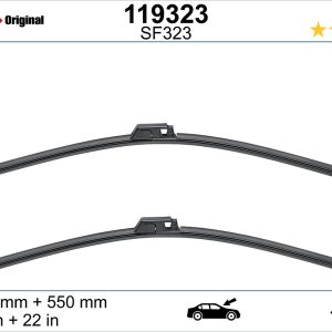 Lamela stergator AUDI A4 B7 (8EC) 2.0 TDI quattro diesel 170 cai SWF 119323