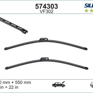 Lamela stergator AUDI A4 B7 (8EC) 2.0 TDI quattro diesel 140 cai VALEO 574303