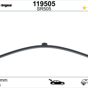 Lamela stergator AUDI A3 Sportback (8YA, 8YF) 35 TFSi benzina 150 cai SWF 119505