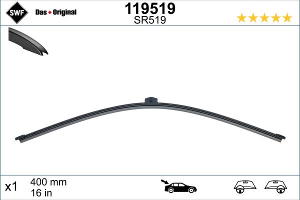 Lamela stergator AUDI A4 B8 Avant (8K5) 1.8 TFSI quattro benzina 170 cai SWF 119519