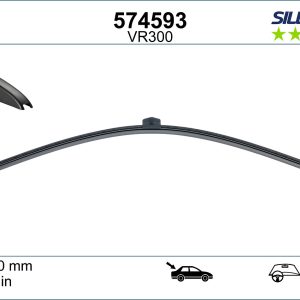 Lamela stergator AUDI A1 Sportback (GBA) 25 TFSI benzina 95 cai VALEO 574593