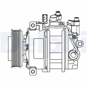 Compresor climatizare DELPHI CS20546