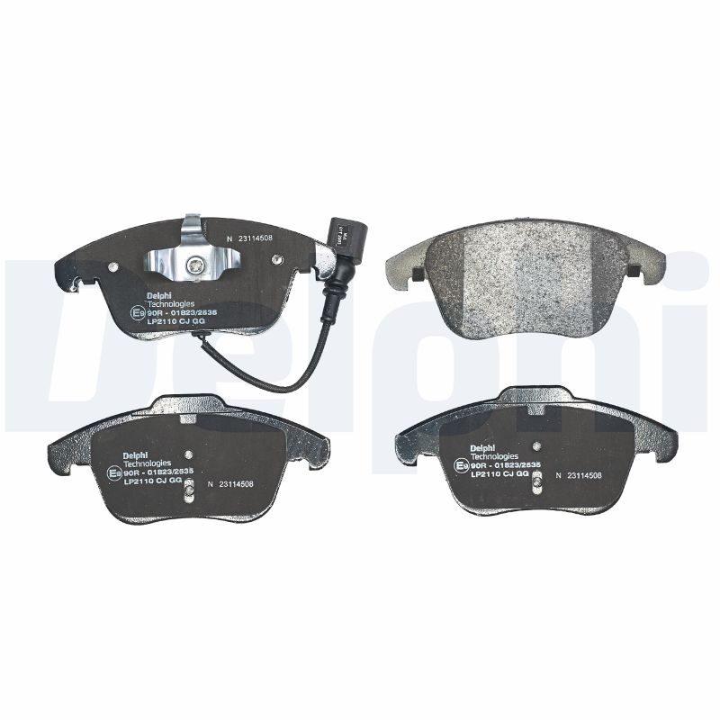 Set placute frana DELPHI LP2110
