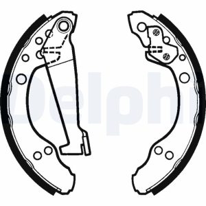 Set saboti frana DELPHI LS1277