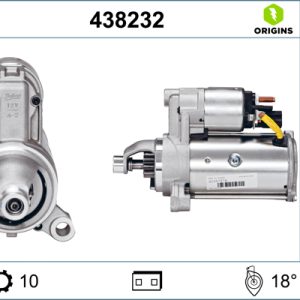 Electromotor VALEO 438232 – AUDI | AutoRival