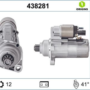 Electromotor VALEO 438281 – AUDI | AutoRival
