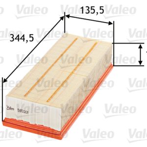 Filtru aer VALEO 585001 – AUDI | AutoRival