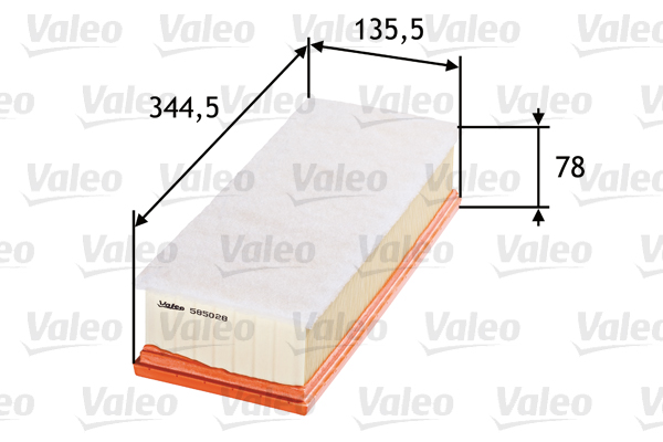Filtru aer VALEO 585028 – AUDI | AutoRival