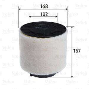 Filtru aer VALEO 585759 – AUDI | AutoRival