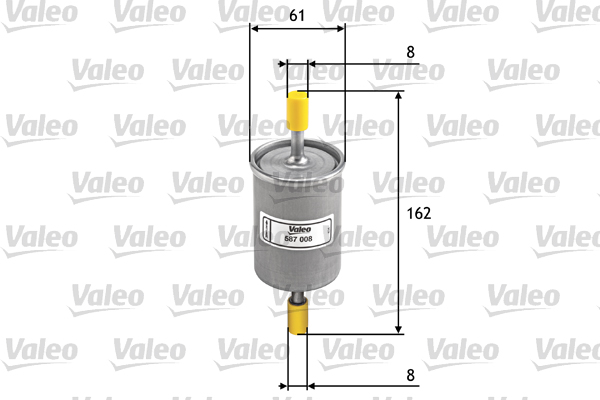 Filtru combustibil VALEO 587008 – AUDI | AutoRival