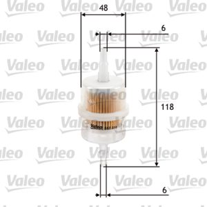 Filtru combustibil VALEO 587011 – AUDI | AutoRival