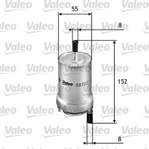 Filtru combustibil VALEO 587021 – AUDI | AutoRival