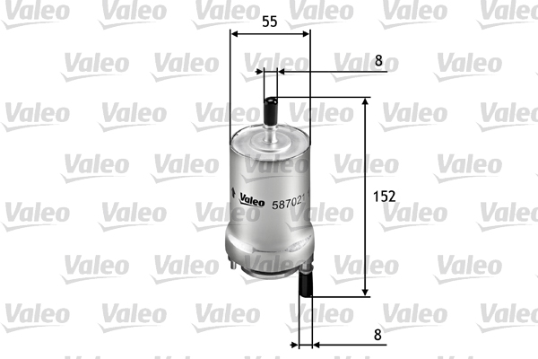 Filtru combustibil VALEO 587021 – AUDI | AutoRival