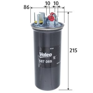 Filtru combustibil VALEO 587069 – AUDI | AutoRival