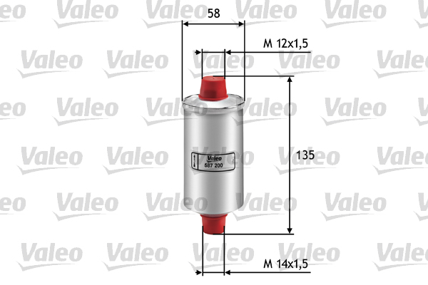 Filtru combustibil VALEO 587200 – AUDI | AutoRival