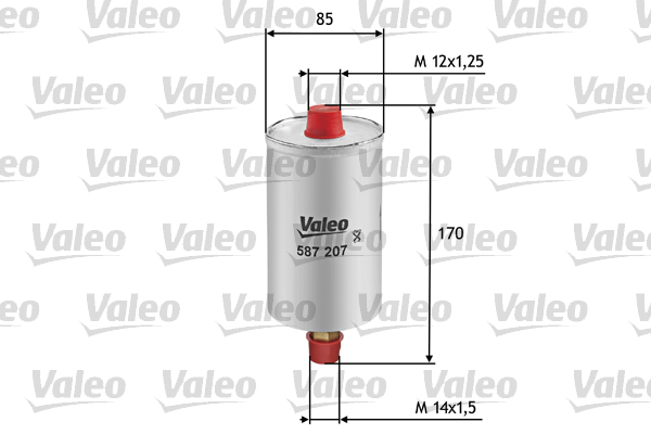 Filtru combustibil VALEO 587207 – AUDI | AutoRival