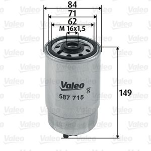 Filtru combustibil VALEO 587715 – AUDI | AutoRival