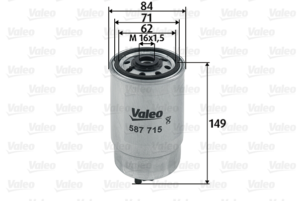 Filtru combustibil VALEO 587715 – AUDI | AutoRival