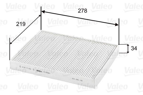Filtru aer habitaclu VALEO 715581 – AUDI | AutoRival