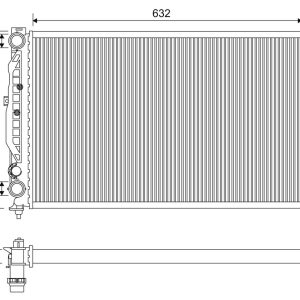 Radiator racire motor VALEO 731537 – AUDI | AutoRival