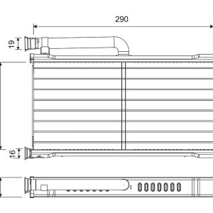 Schimbator de caldura incalzire habitaclu VALEO 811527 – AUDI | AutoRival