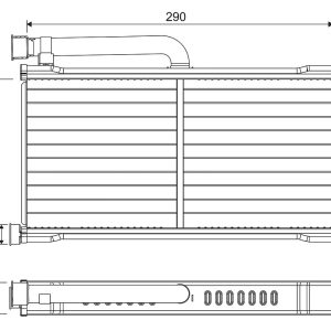 Schimbator de caldura incalzire habitaclu VALEO 811570 – AUDI | AutoRival