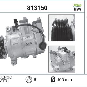 Compresor climatizare VALEO 813150 – AUDI | AutoRival