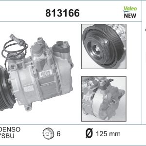 Compresor climatizare VALEO 813166 – AUDI | AutoRival