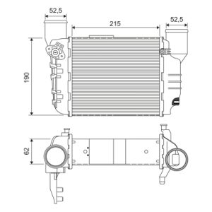 Intercooler compresor VALEO 817867 – AUDI | AutoRival