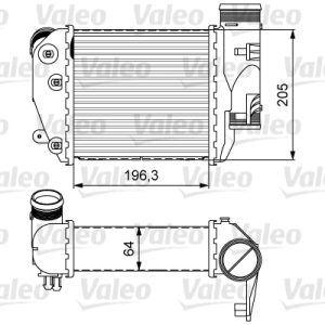 Intercooler compresor VALEO 818610 – AUDI | AutoRival