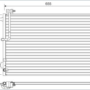 Condensator climatizare VALEO 822633 – AUDI | AutoRival