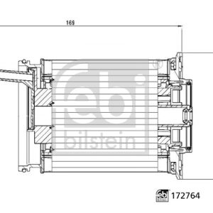 Filtru combustibil FEBI BILSTEIN 172764 – AUDI | AutoRival