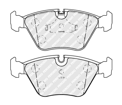 Set placute frana FERODO FDB577 – AUDI | AutoRival